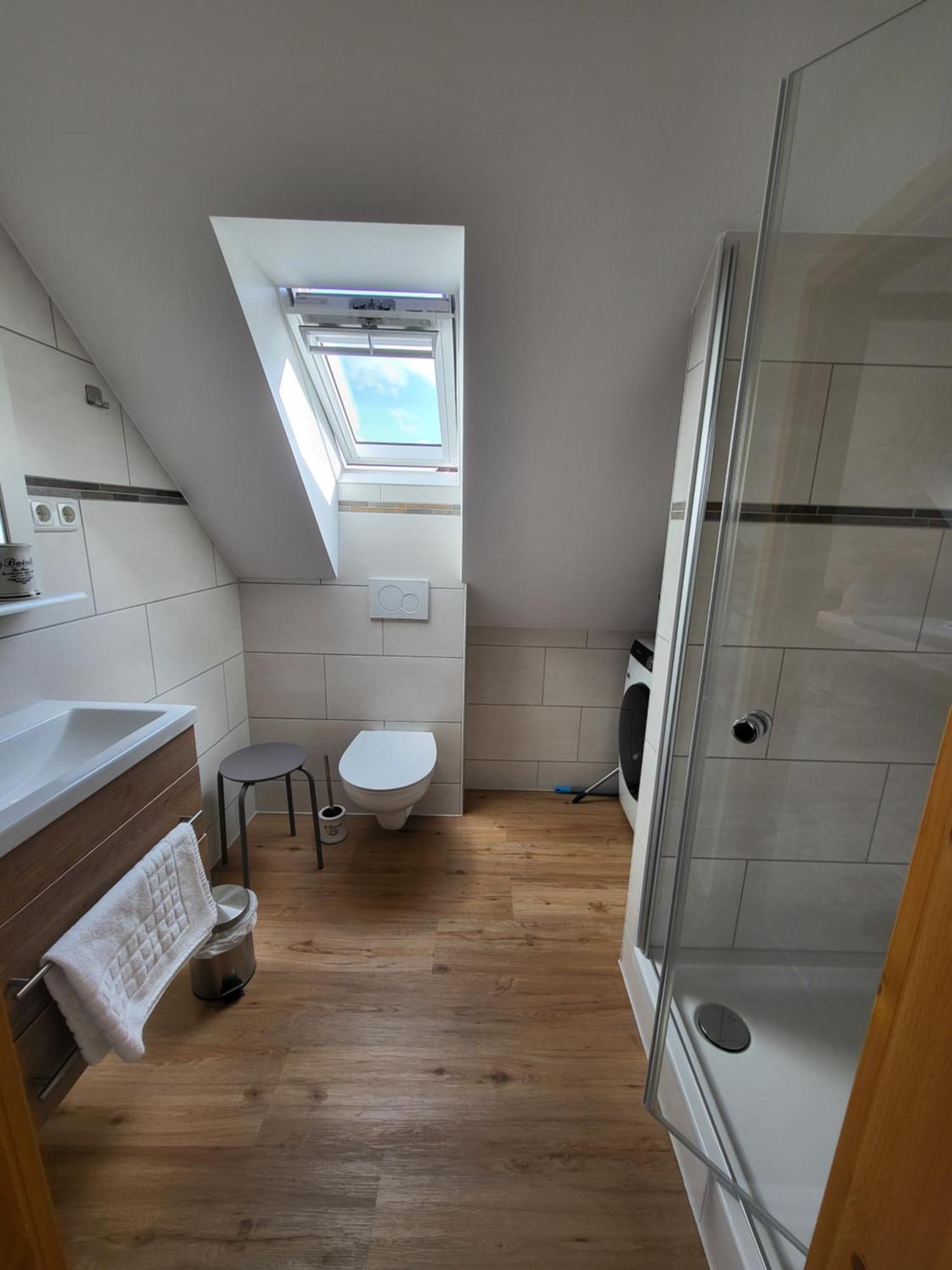 Altes Backhaus Bauernhof Vogel Apartment Rohrsen Bagian luar foto